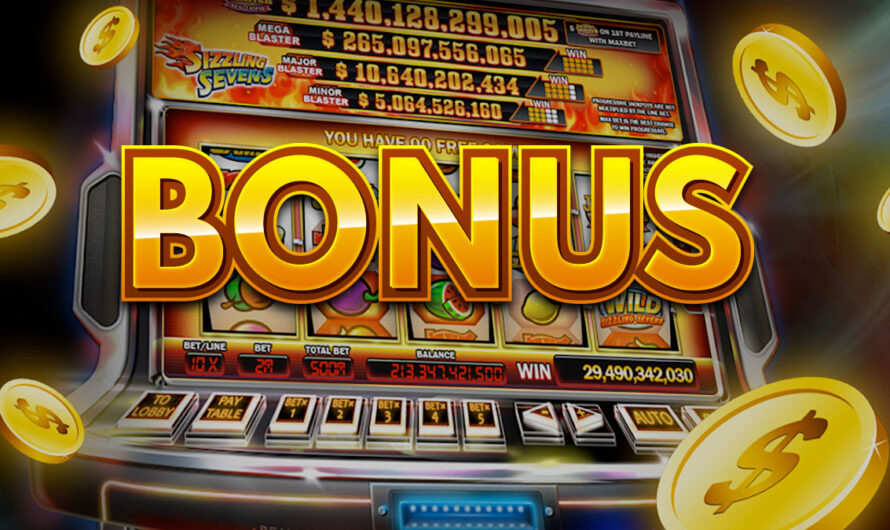 Get Bonuses by Playing Online Slot Games